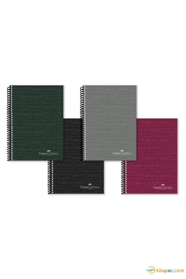FABER CASTELL A4 120 yp TYPO PP KAPAK DEFTER Kareli - 1