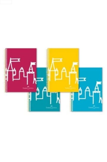 FABER CASTELL A4 120yp.ŞATO PP KAPAK DEFTER Kareli - FABER-CASTELL