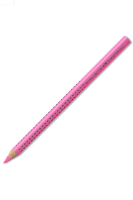 FABER CASTELL AHŞAP FOSFORLU KALEM PEMBE - FABER-CASTELL