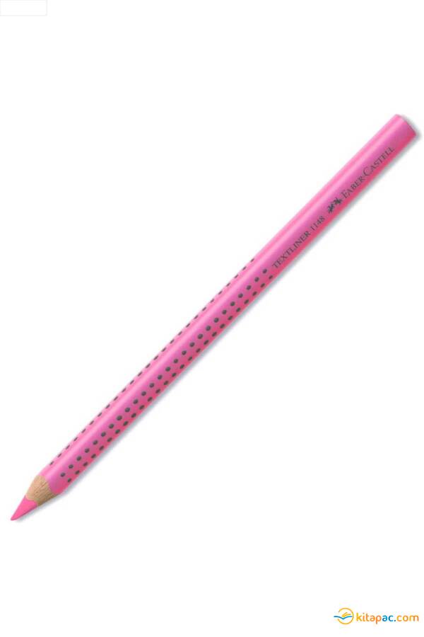 FABER CASTELL AHŞAP FOSFORLU KALEM PEMBE - 1