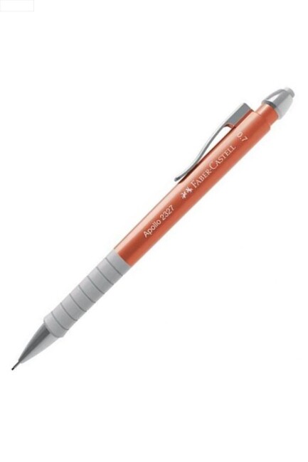 FABER CASTELL APOLLO METALİK VERSATİL UÇLU KALEM 0,7 Kırmızı - FABER-CASTELL
