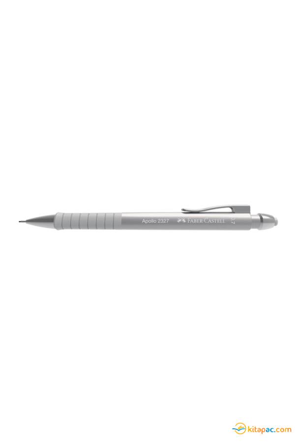 FABER CASTELL APOLLO METALİK VERSATİL UÇLU KALEM 2327 0,7 Gümüş - 1