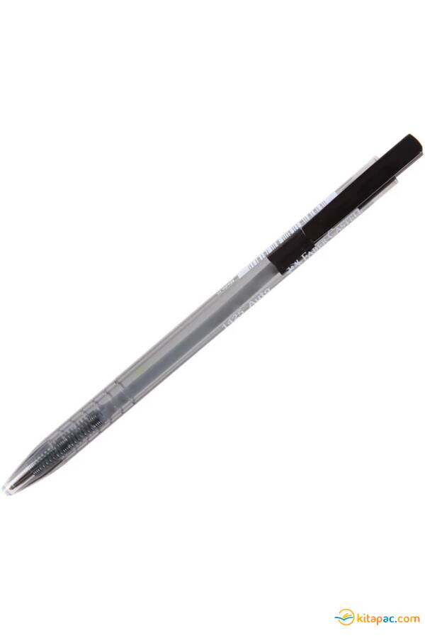 FABER CASTELL AUTO TÜKENMEZ KALEM 1425 İğne Uçlu Basmalı 1mm Siyah - 1
