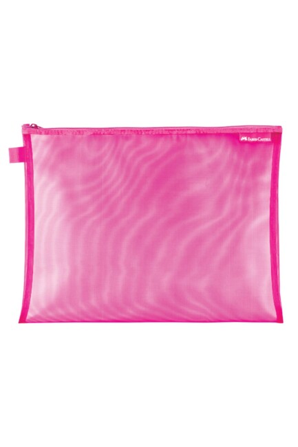 FABER CASTELL B5 MESH DOSYA - Pembe - FABER-CASTELL