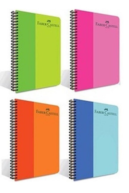 FABER CASTELL BİCOLOR PP KAPAK SPR DEFTER 120 Yp Çizgili - FABER-CASTELL