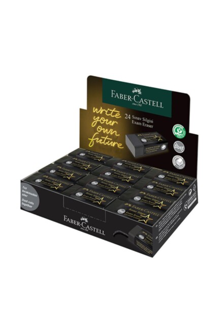 FABER CASTELL BLACK EDİTİON SINAV SİLGİSİ - FABER-CASTELL