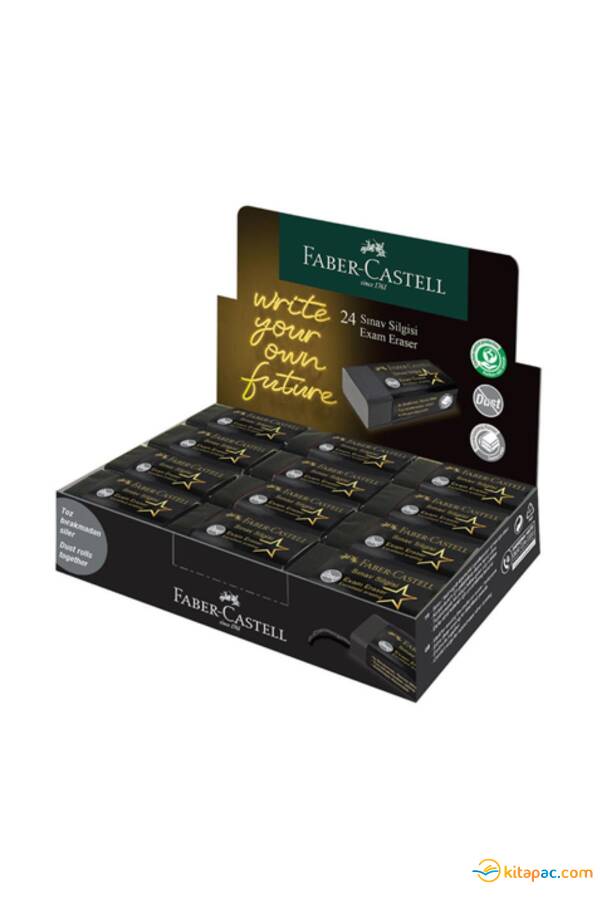 FABER CASTELL BLACK EDİTİON SINAV SİLGİSİ - 1