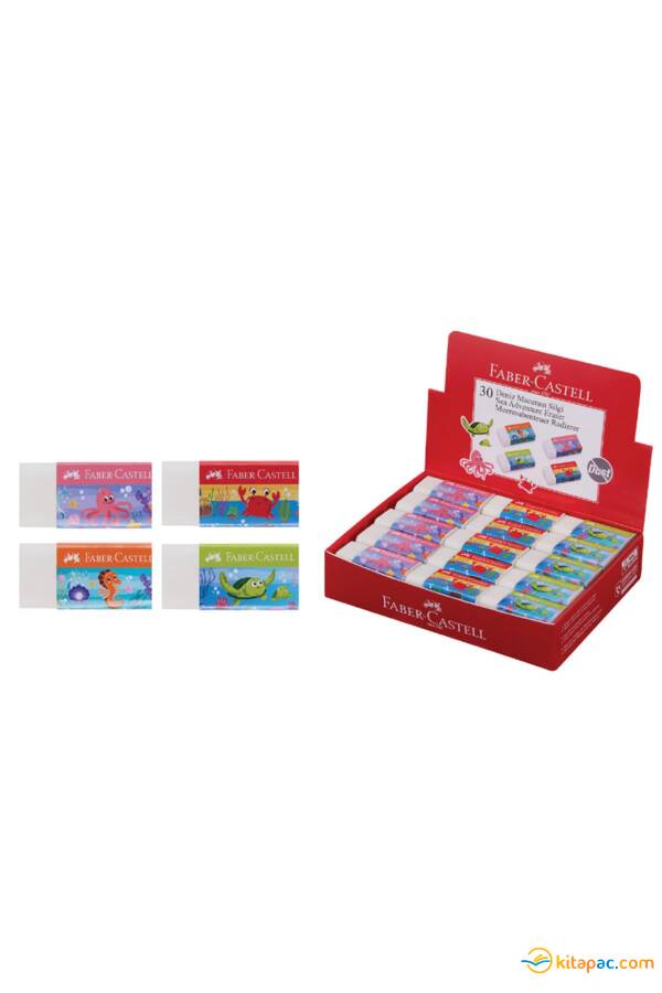 FABER CASTELL DENİZ MACERASI DUST FREE SİLGİ - 1