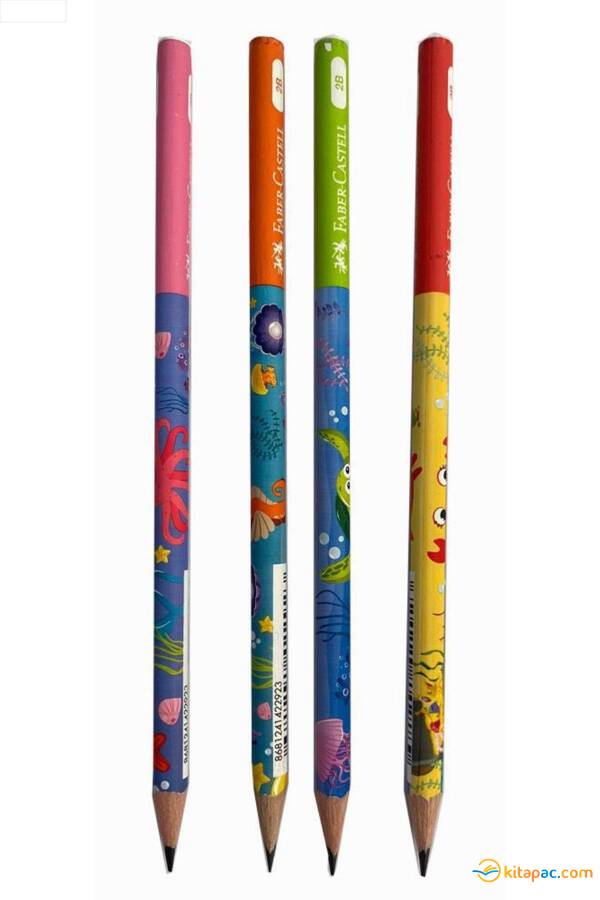 FABER CASTELL DENİZ MACERASI KURŞUN KALEM 2B - 1