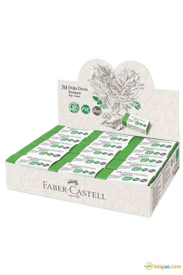 FABER-CASTELL DOĞA DOSTU SİLGİ PVC FREE - 1