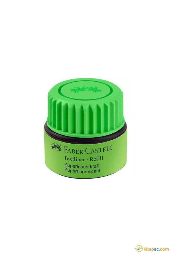 FABER CASTELL FOSFORLU KALEM MÜREKKEBİ-Yeşil - 1