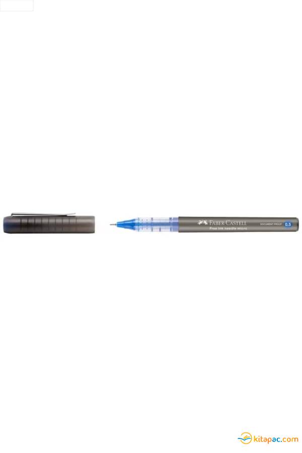 FABER CASTELL FREE INK NEEDLE MİCRO 0,5 mm Mavi - 1