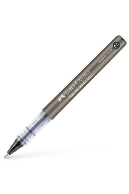 FABER CASTELL FREE INK NEEDLE MİCRO 0,5 mm Siyah - FABER-CASTELL
