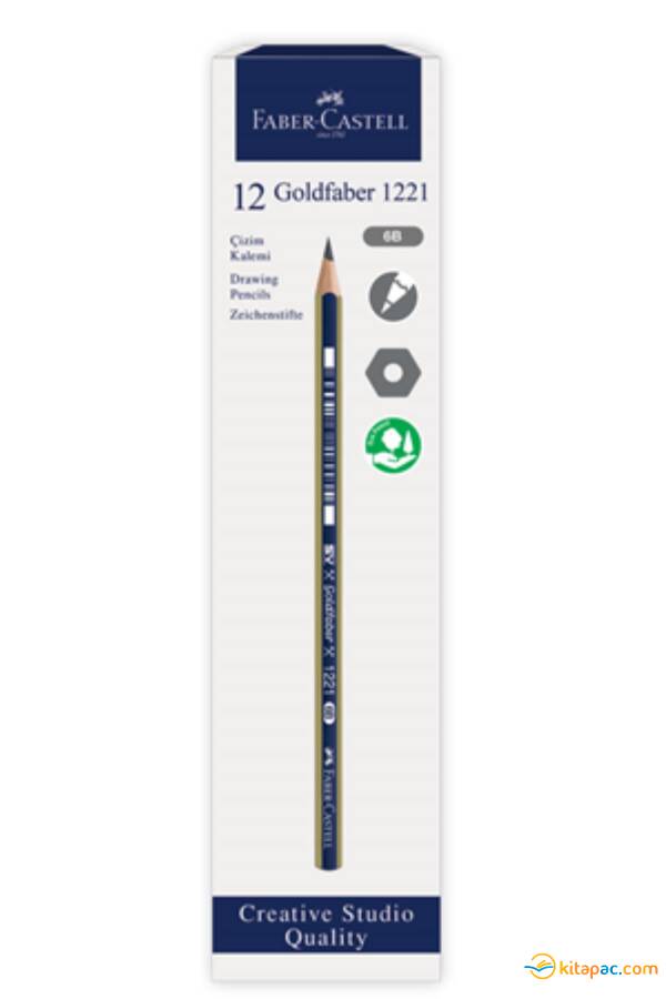 FABER CASTELL GOLD DERECELİ KURŞUN KALEM 6B - 1