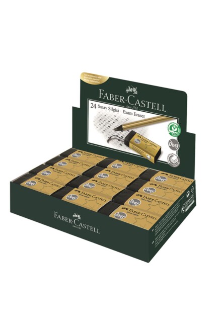 FABER CASTELL GOLD EDİTİON SINAV SİLGİSİDUST FREE - FABER-CASTELL