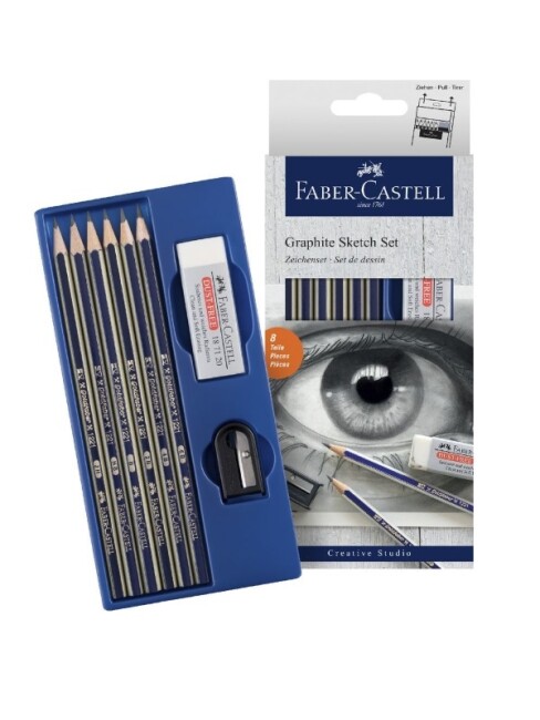 FABER CASTELL GOLDFABER DERECELİ KALEM SETİ - FABER-CASTELL