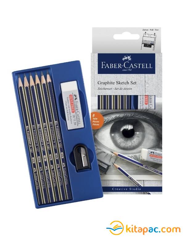 FABER CASTELL GOLDFABER DERECELİ KALEM SETİ - 1