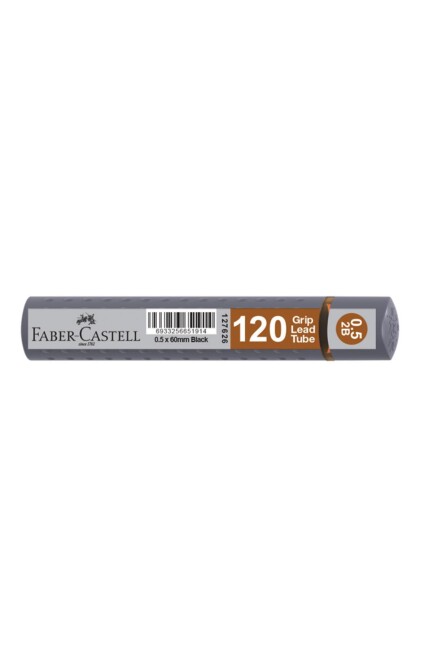 FABER CASTELL GRİP 0,5 120 li 2B MİN UÇ 60 mm GenZ - Gri - FABER-CASTELL