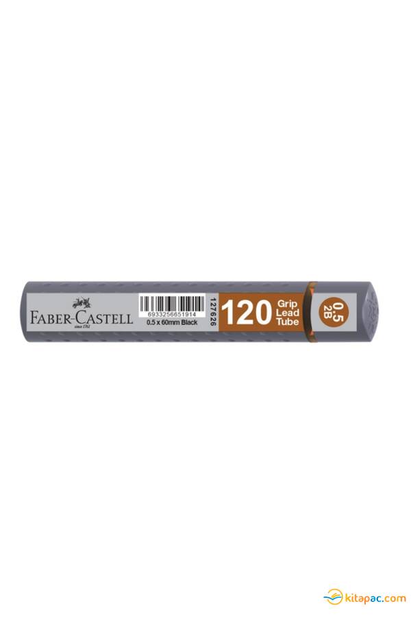 FABER CASTELL GRİP 0,5 120 li 2B MİN UÇ 60 mm GenZ - Gri - 1