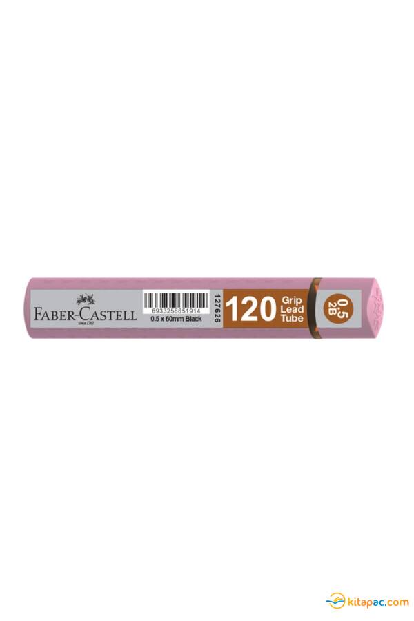FABER CASTELL GRİP 0,5 120 li 2B MİN UÇ 60 mm GenZ - Gül - 1