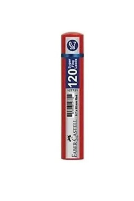 F.CASTELL GRİP 0,7MM 120Lİi 2B MİN UÇ 60MM - BORDO TÜP - FABER-CASTELL