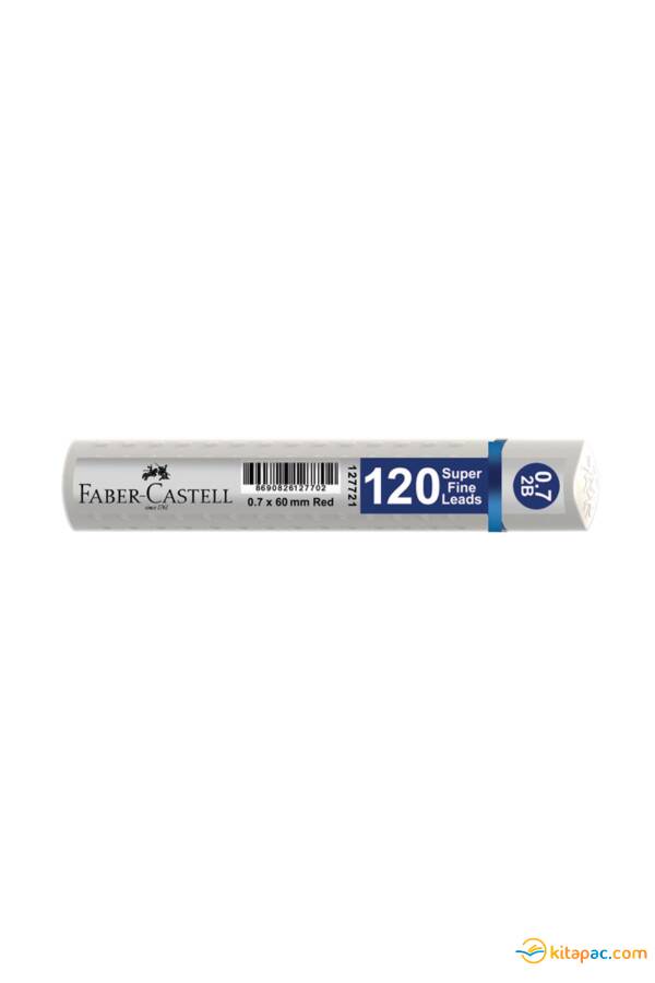 FABER CASTELL GRİP 0,7 120 li 2B MİN UÇ 60 mm GenZ - Süt - 1