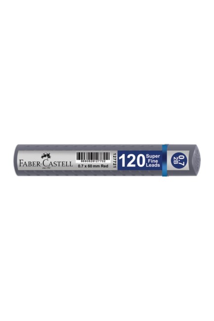 FABER CASTELL GRİP 0,7 120 li 2B MİN UÇ 60 mm - Gri - FABER-CASTELL