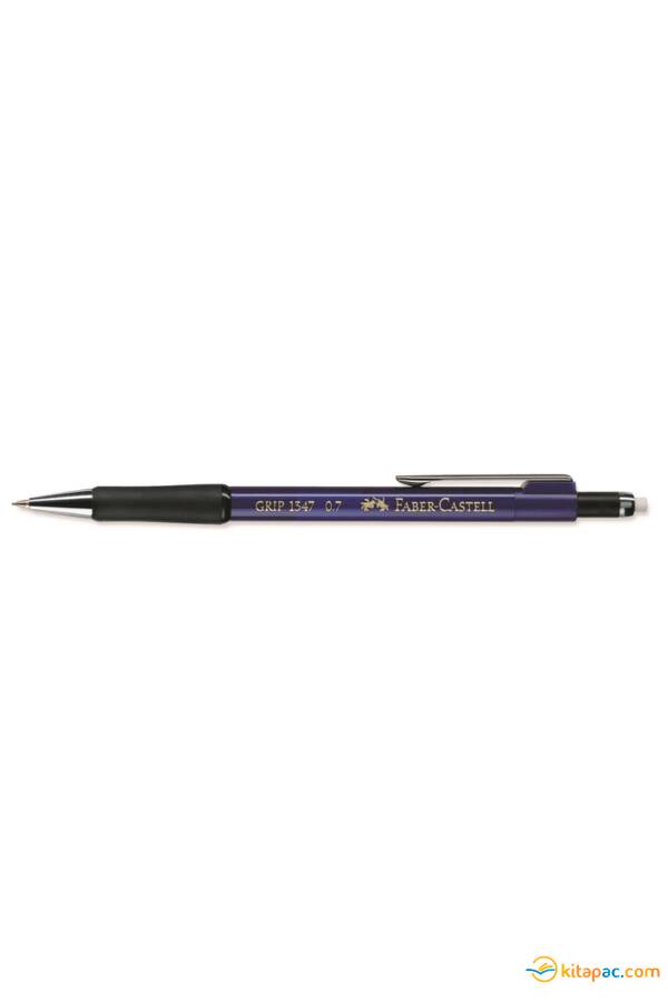 FABER CASTELL GRİP 1345/47 0,7 NAVY MAVİ VERSATİL UÇLU KALEM - 1