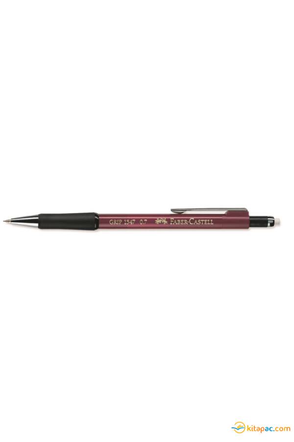 FABER CASTELL GRIP 1347 VERSATİL UÇLU KALEM 0,7 Bordo - 1