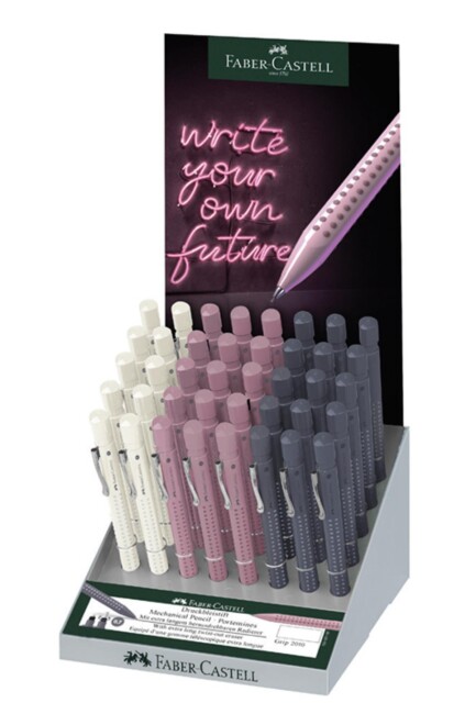 FABER-CASTELL GRİP 2010 ARMONİ VERSATİL UÇLU KALEM 0.7 40 lı STAND 2021 - FABER-CASTELL