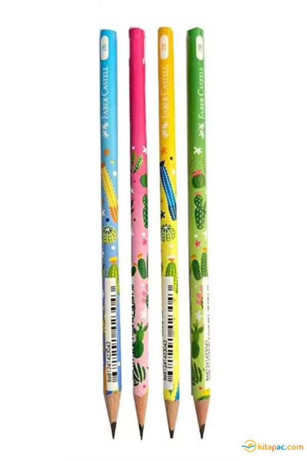 FABER CASTELL KAKTÜS KURŞUN KALEM, 2B - 1