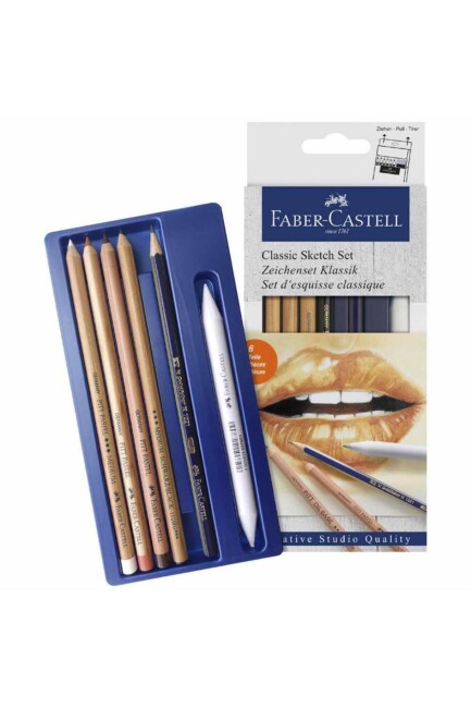 FABER CASTELL KLASİK SKETCH SETİ - FABER-CASTELL