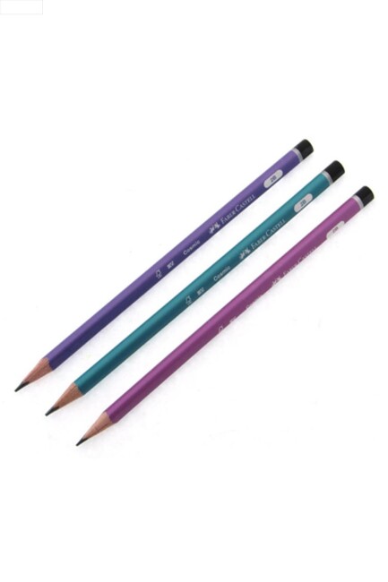 FABER CASTELL KOZMİK MERCANLI Kurşun Kalem 2B - FABER-CASTELL