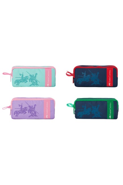 FABER CASTELL LİNE KALEM ÇANTASI KALEMLİK ÇİFT GÖZLÜ - FABER-CASTELL