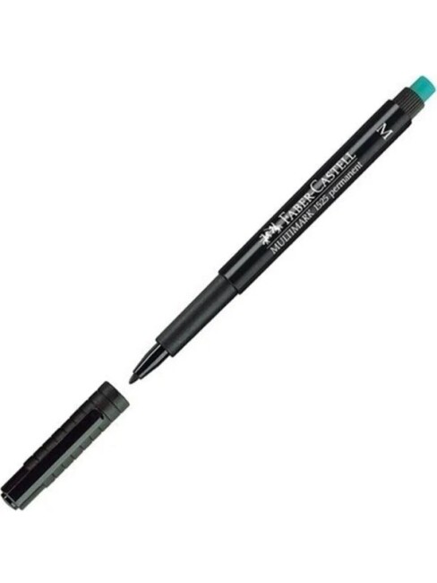 FABER CASTELL ''M'' PERMANENT KALEM - SİYAH - FABER-CASTELL