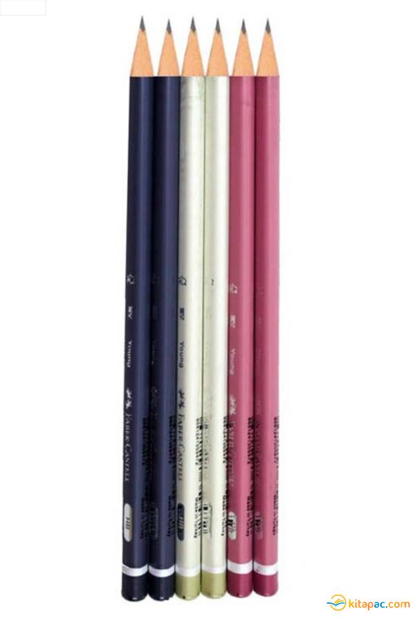 FABER-CASTELL MERCANLI ÜÇGEN Kurşun Kalem HB - 1