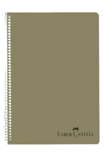 FABER CASTELL METALİK 80 yp PP KAPAK DEFTER Çizgili - FABER-CASTELL