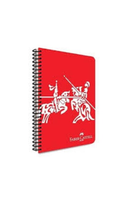 FABER-CASTELL PP KAPAK KNİGHTS NEON SPR DEFTER 100 yp KARELİ - FABER-CASTELL