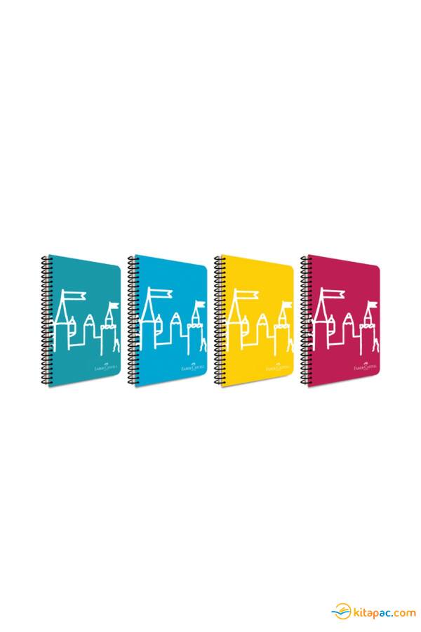 FABER-CASTELL PP KAPAK ŞATO DEFTER 100 yp Çizgili - 1