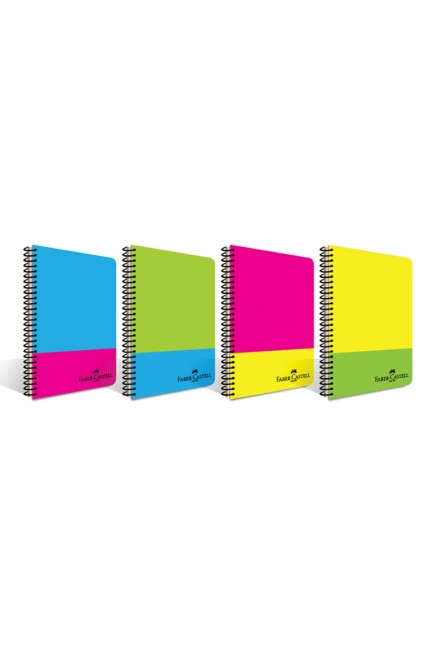 FABER CASTELL PP Kpk A4 2021 Neon 100 yp DEFTER Kareli - FABER-CASTELL