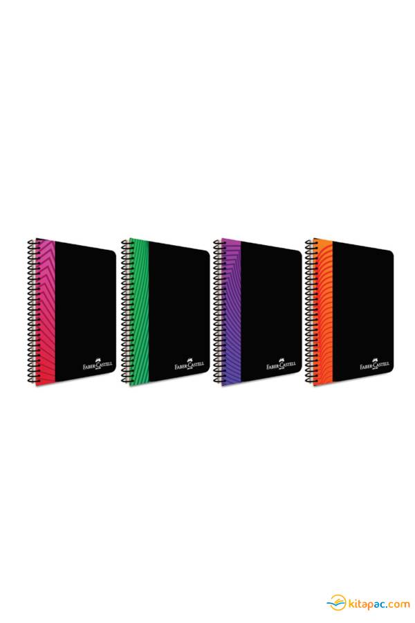 FABER CASTELL PP Kpk A4 Şeritli 100 yp DEFTER Kareli - 1