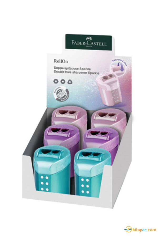 FABER CASTELL ROLL ON SPARKLE KALEMTIRAŞ - 1