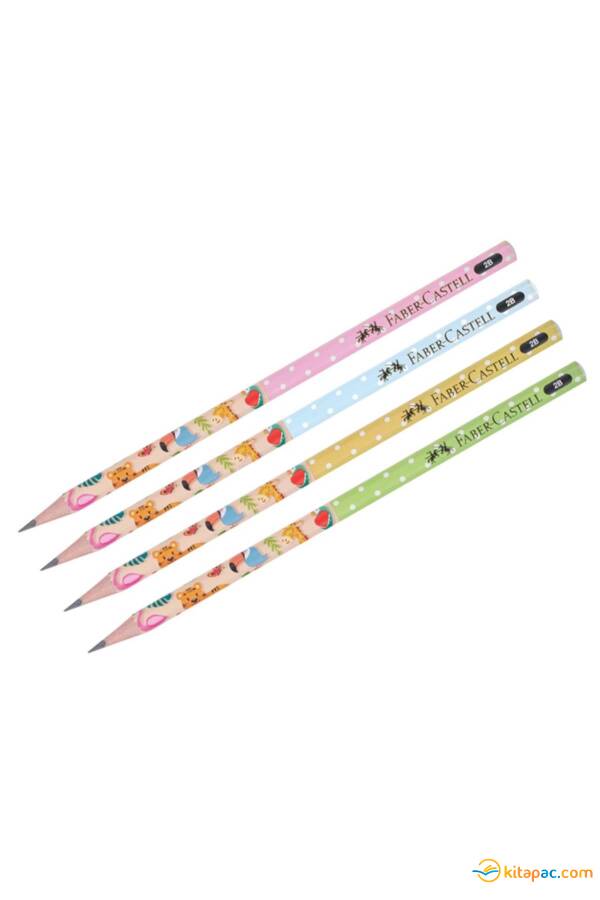FABER CASTELL SEVİMLİ DOSTLAR KURŞUN KALEM 2B - 1