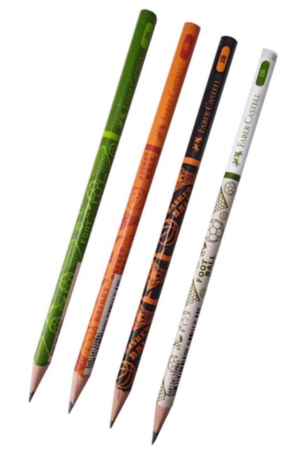 FABER-CASTELL SPOR Kurşun Kalem 2B - FABER-CASTELL