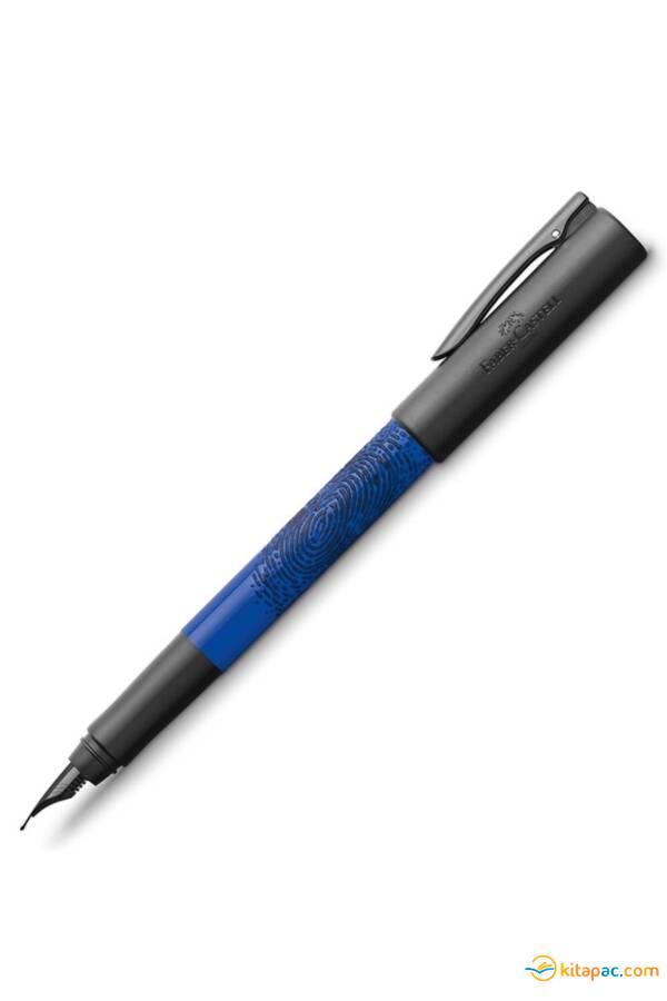 FABER CASTELL WRİTİNG RESİN DOLMAKALEM - MAVİ - 1