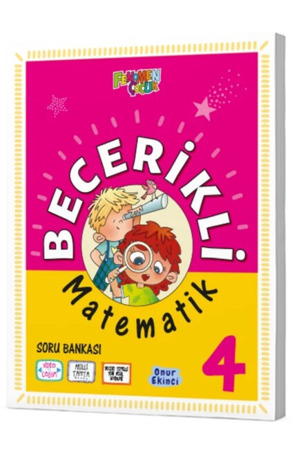 FENOMEN 4.Sınıf BECERİKLİ MATEMATİK SORU BANKASI - FENOMEN ÇOCUK