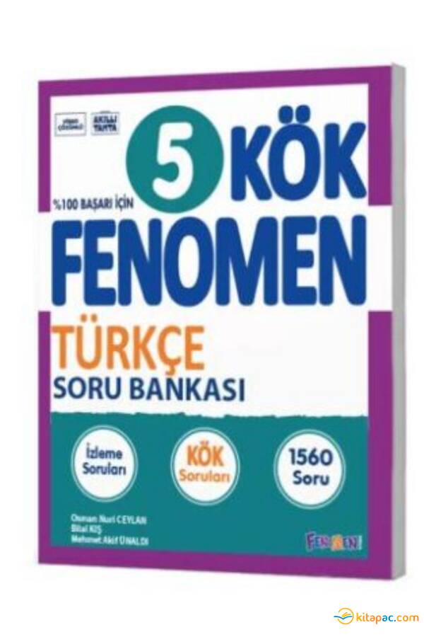 FENOMEN 5.Sınıf KÖK TÜRKÇE SORU BANKASI - 1