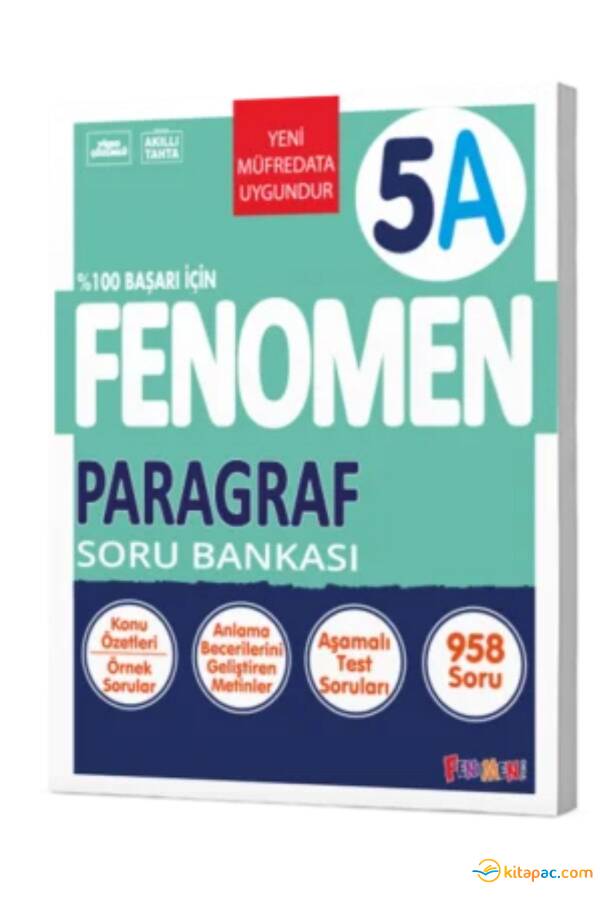 FENOMEN 5.Sınıf PARAGRAF - A Soru Bankası - 1