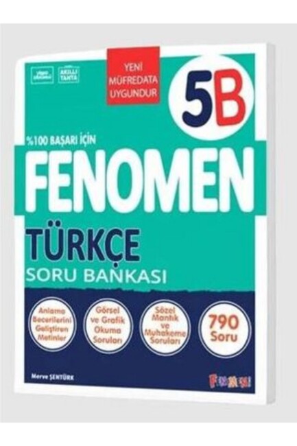 FENOMEN 5.Sınıf TÜRKÇE - B Soru Bankası - FENOMEN