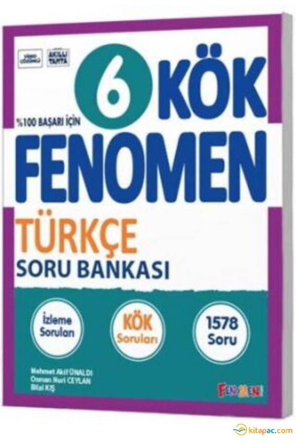 FENOMEN 6.Sınıf KÖK TÜRKÇE SORU BANKASI - 1